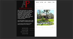 Desktop Screenshot of alanpaulconstruction.com